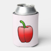 Red Bell Pepper Blikjeskoeler (Blikje Voorkant)