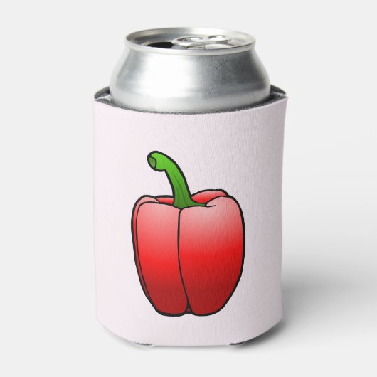 Red Bell Pepper Blikjeskoeler (Blikje Voorkant)