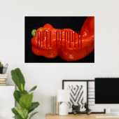 Red Bell Pepper Poster (Thuiskantoor)