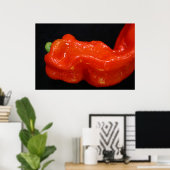 Red Bell Pepper Poster (Thuiskantoor)