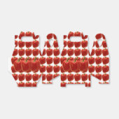 Red Bell Pepper. Verse van de markt Bedankdoosjes (Uitgevouwen)