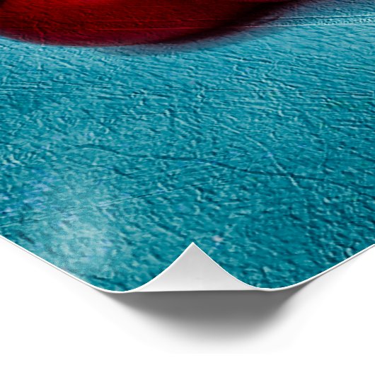 Red Bell Peppers Poster (Hoek)