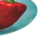 Red Bell Peppers Snijplank (Hoek)