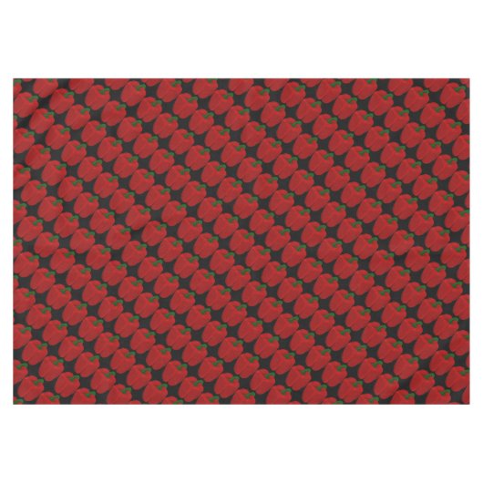 Red Bell Peppers Tafelkleed (Voorkant (Horizontaal))