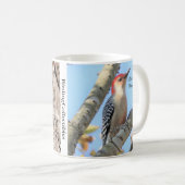Red-bellied Woodpecker III Coffee Mok (Voorkant rechts)