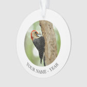 Red-Bellied Woodpecker Ornament (voorkant)