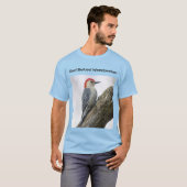 Red Bellied Woodpecker T-shirt (Voorkant volledig)