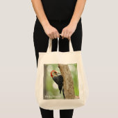 Red-Bellied Woodpecker Tote Bag (Voorkant (product))
