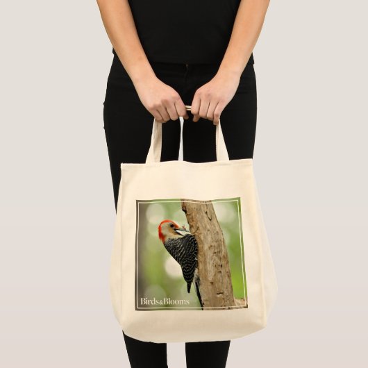 Red-Bellied Woodpecker Tote Bag (Voorkant (product))
