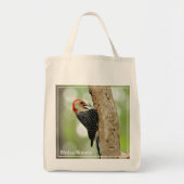 Red-Bellied Woodpecker Tote Bag (Voorkant)
