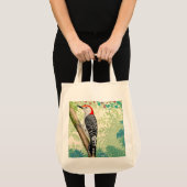 Red Bellied Woodpecker Wild Bird Bag Tote Bag (Voorkant (product))