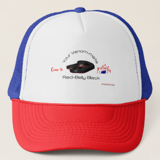 Red Belly Black Trucker Pet