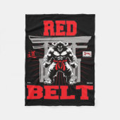 Red Belt Championship in zicht! Fleece Deken (Voorkant)