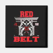 Red Belt Championship in zicht! Magneet (Voorkant)