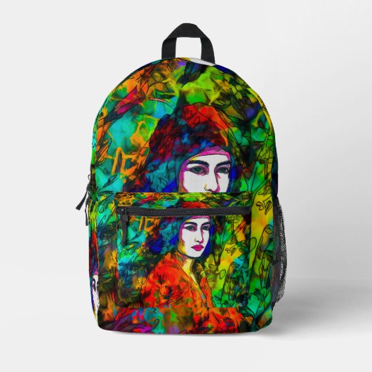 Red Beret Bedrukte Rugzak (Voorkant)