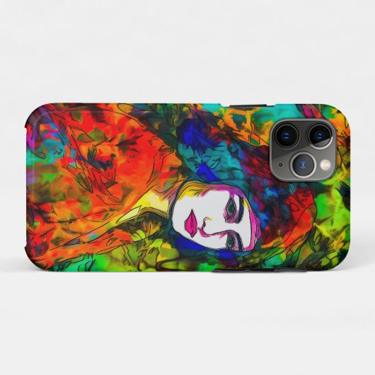 Red Beret Case-Mate iPhone Case (Achterkant (horizontaal))