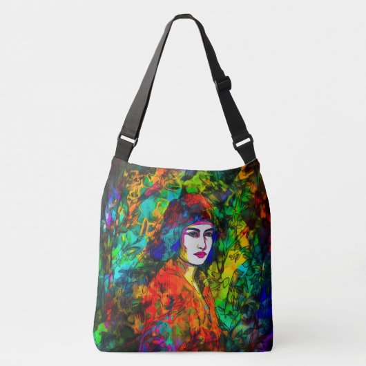 Red Beret Crossbody Tas (Voorkant)