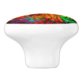 Red Beret Keramische Knop (Zijkant)