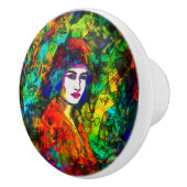 Red Beret Keramische Knop (Rechts)