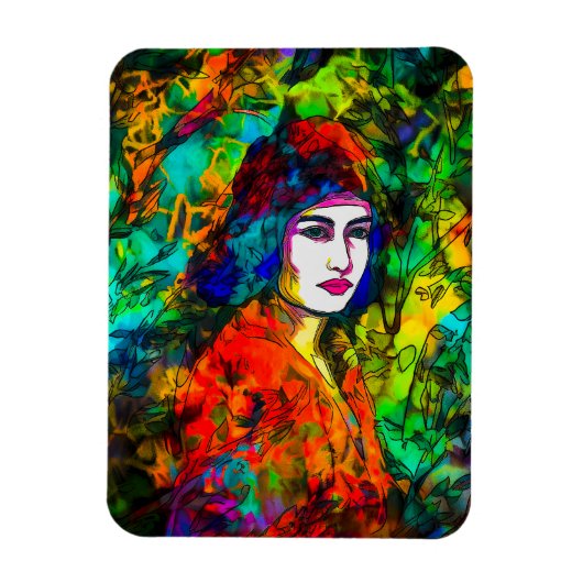 Red Beret Magneet (Verticaal)