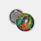 Red Beret Magneet (Voorkant / Achterkant)