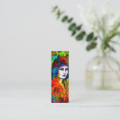 Red Beret Mini Visitekaartje (Staand voorkant)