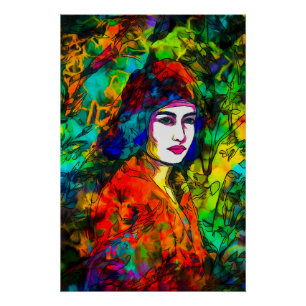 Red Beret Perfect Poster