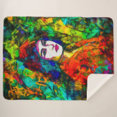 Red Beret Sherpa Deken (Voorkant (horizontaal))