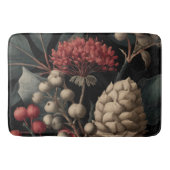 Red Berries and Exotic Seed Pods on Black Badmat (Voorkant)