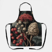 Red Berries and Exotic Seed Pods on Black Schort (Voorkant)