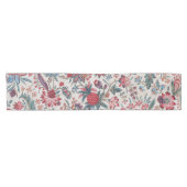 Red Berries and Vines Pattern Korte Tafelloper (Horizontaal)