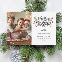 Red Berries kerstfoto