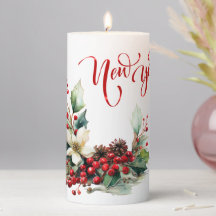 Red Berries Pine Holiday