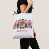 Red Berries ventileren Bouquet Stijlvol personalis Tote Bag (Dichtbij)