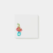 Red Berries waterverf kunst Post-it® Notes (Voorkant)