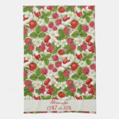 Red Berry & Pills Apotheek Theedoek (Verticaal)