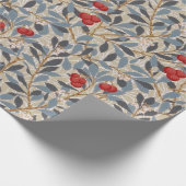 Red Berry Tree, William Morris Cadeaupapier (Hoek)