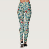 Red Berry Tree, William Morris Leggings (Achterkant)
