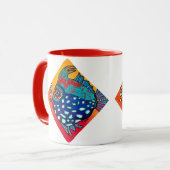 "Red" Beverage Mok (Voorkant links)