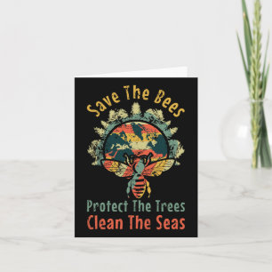 Red Bevers Schone Zee Red Natuur Oceanen Dag Vinta Kaart