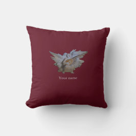 Red Bible Quote Cushion POLYESTER Angel Kussen