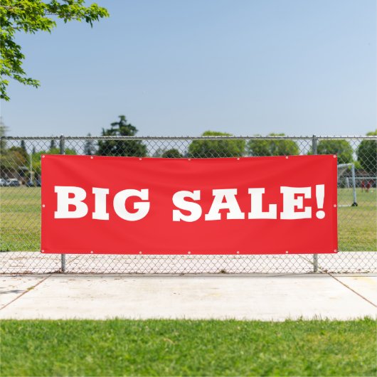Red BIG SALE! Banner (Insitu)