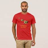 RED BIJEN en Red de wereld T-shirt (Voorkant volledig)