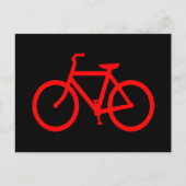 Red Bike Briefkaart (Voorkant)