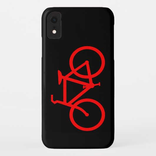 Red Bike Case-Mate iPhone Case (Achterkant)