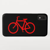Red Bike Case-Mate iPhone Case (Achterkant (horizontaal))