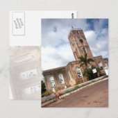 Red Bike in Jamaica Briefkaart (Voorkant / Achterkant)