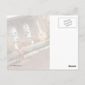 Red Bike in Jamaica Briefkaart (Achterkant)