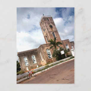 Red Bike in Jamaica Briefkaart