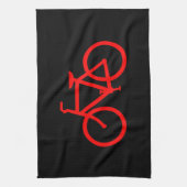 Red Bike Theedoek (Verticaal)